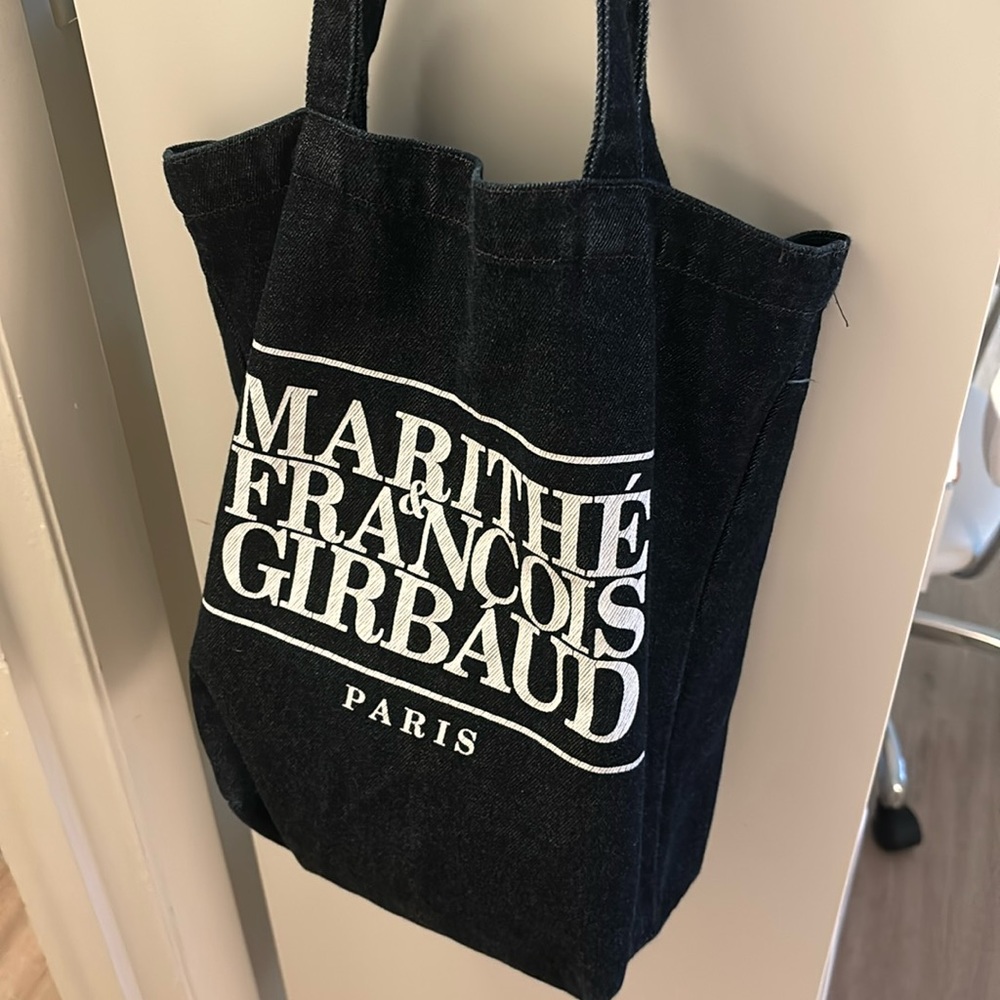 MARITHÉ & FRANCOIS GIRBAUD PARIS denim tote bag